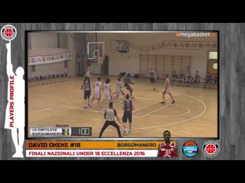 Players Profile: OKEKE DAVID - College Borgomanero - FN U18 2016