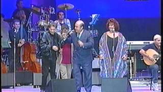 Nino D'Angelo con Lucio Dalla e Brunella Selo in Senza giacca e cravatta Live con orchestra