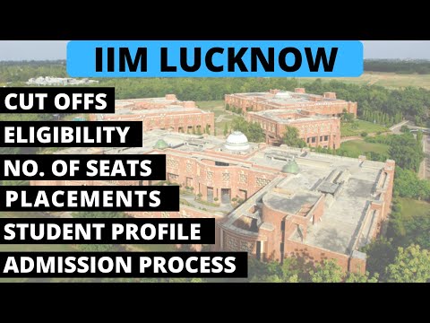 Everything about IIM Lucknow | Cutoff, Eligibility, Placements, Student profile, Admission Process