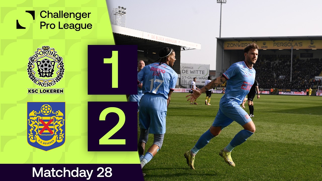 KSC Lokeren vs SK Beveren Highlights