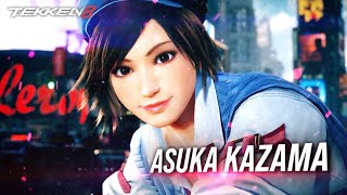 Tekken 8 Asuka Kazama Official Gameplay & Reveal Trailer