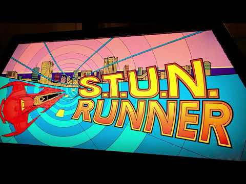 S.T.U.N. Runner Arcade Repair Talk & Full Playthrough