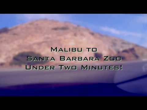 Drive The PCH: Time Laps - Malibu to Santa Barbara Zoo in Two Minutes!