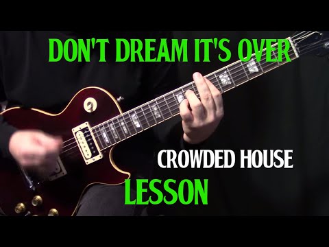 lesson | how to play "Don't Dream It's Over" on guitar by Crowded House | Neil Finn | guitar lesson