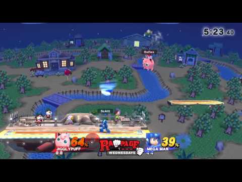 Rampage Wed. SSB4 Wii U 12/10/14 - (Losers) Reflex vs Scatt