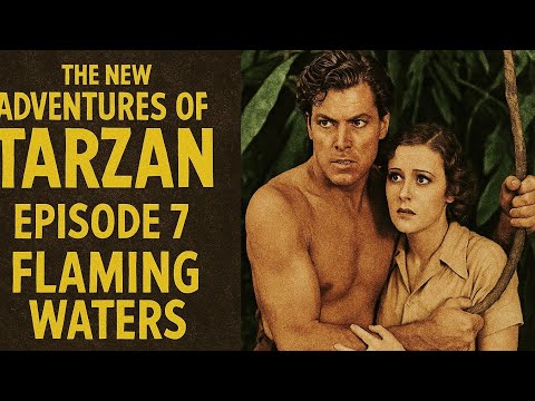 The New Adventures of Tarzan | Episode 7 | Flaming Waters | 1935 | Adventure | Serial | Action