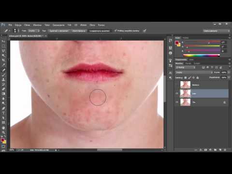Adobe Photoshop - retusz twarzy