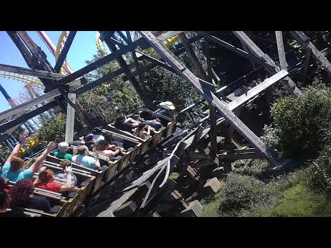 Back row point of view footage of Carolina Goldrusher