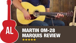 Video thumbnail for Tony's New Guitar: Martin OM-28 Marquis by Acoustic Letter