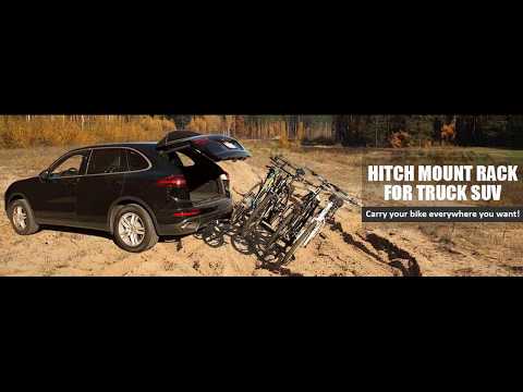 BV 2-Bike Bicycle Hitch Mount Rack Carrier for SUV