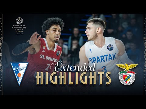 KK Spartak Office Shoes v SL Benfica | Full Game Highlights | #BasketballCL 2025-26