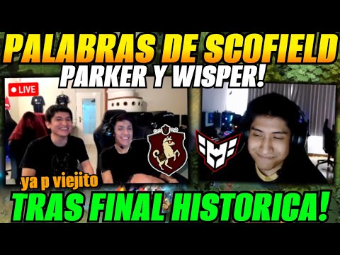 😲Palabras de Scofield, Wisper y Parker tras Final HEROIC vs PERU REJECTS - ESL One Birmingham 2026😲