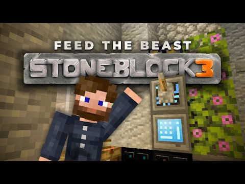 StoneBlock 3 EP3 Finding A Storage Option