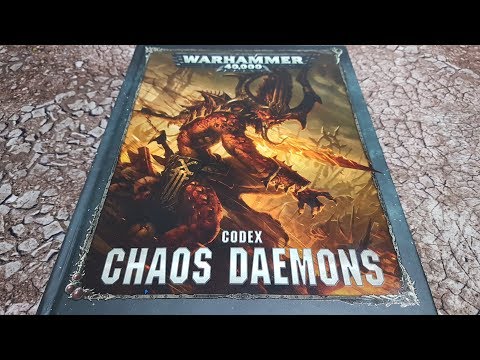 8th edition Codex Chaos Daemons; review