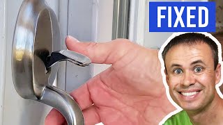 Try First: Easy FIX for Stuck Front Door Handle
