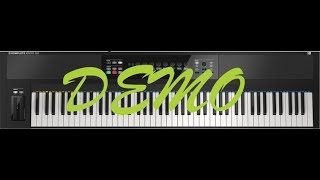 Video thumbnail for Native Instruments Komplete Kontrol S88 *DEMO* by Clayton Andrews