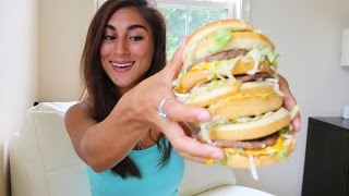 TRYING MCDONALD'S SECRET BIG MAC!!