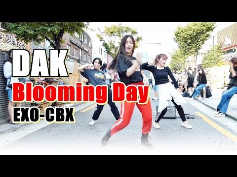 일본댄스팀 DAK (DAK) - 花요일 (첸백시) @ 180909 홍대 거리공연 직캠 By SSoLEE
