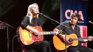 Ashley Monroe - &quot; Like A Rose&quot; (CMA Songwriters London 2016)
