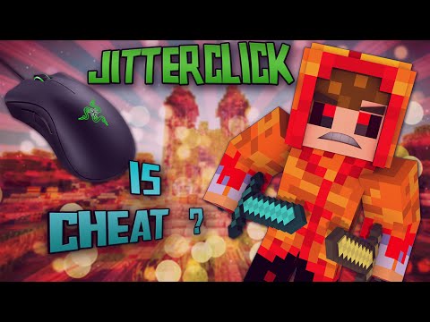 Minecraft|Steak Pvp| JITTERCLICK IS OP ?