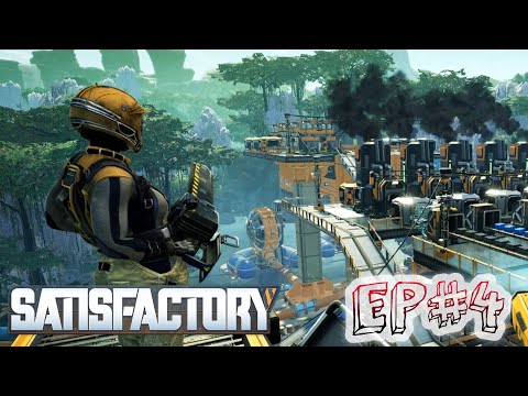 Satisfactory Tutorial: Beginner's Guide to Resource Gathering and Factory Building | EP #4