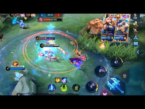TOP SUPREME ODETTE AND TOP SUPRME DIGGIE COMBO IT'S UNSTOPABLE -MOBILE LEGENDS