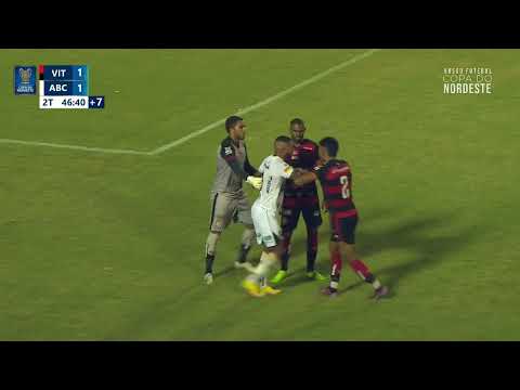 Vitoria 1 x 1 ABC 4ª Rodada COPA DO NORDESTE 2023 melhores momentos