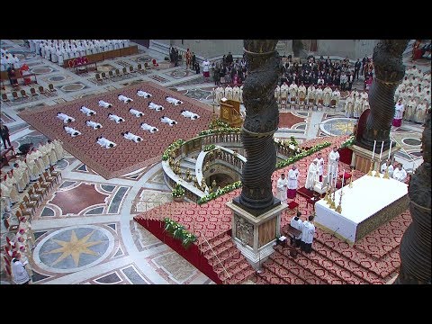 Francisco a los nuevos sacerdotes: Por favor, no os canséis de ser misericordiosos