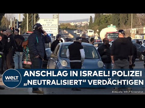 ISRAEL: Mann fährt in Menschenmenge und greift Polizei mit Messer an! Täter wurde "neutralisiert"