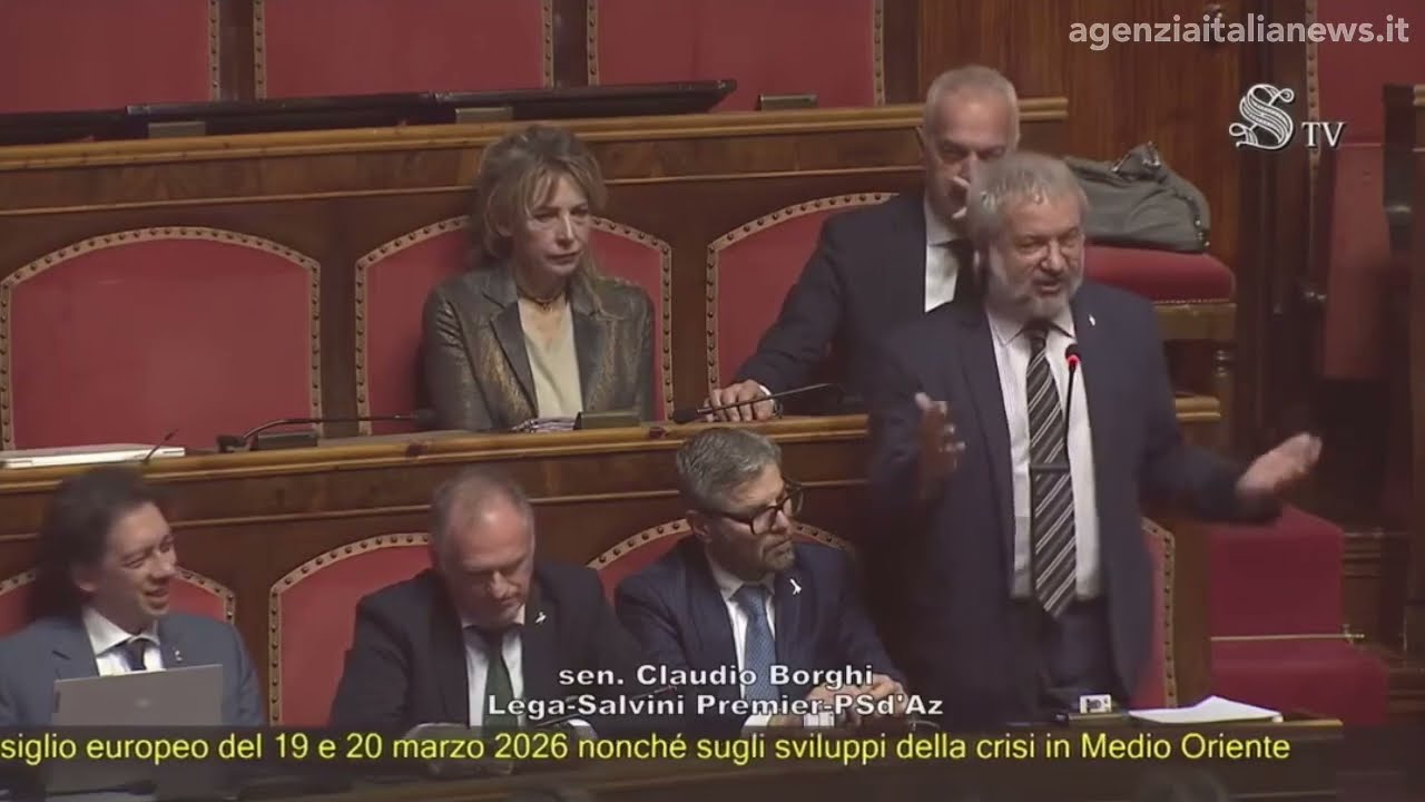 BORGHI: "NO ALL'INGRESSO DELL'UCRAINA NELL'UE, UN RISCHIO PER IL SISTEMA EUROPEO" (27/03/26)