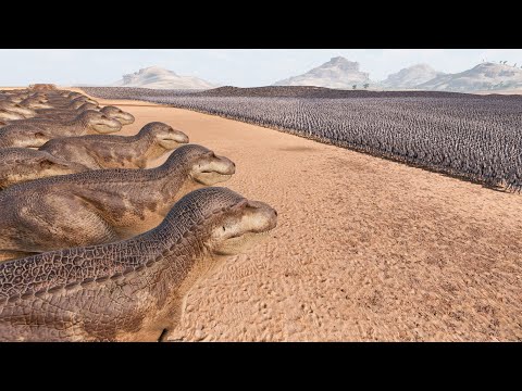500 T-Rex vs 1 MILLION Zombies | Ultimate Epic Battle Simulator 2