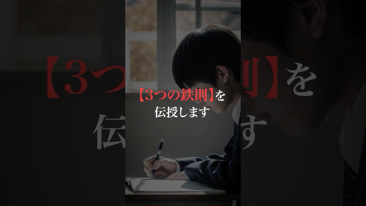 【周りを圧倒】成績トップ1%だけがやっている“4月の勉強法”#shorts