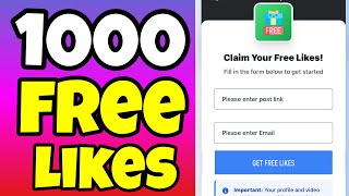 How to Get 1000 Free TT Likes (Without Login) || Free TT Likes 2026