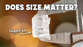 I tested nugget ice size & temp... here’s what happened