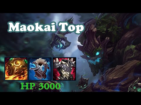 MAOKAI TOP IS THE BEST BUILD Season 12 | Gameplay - League of Legends