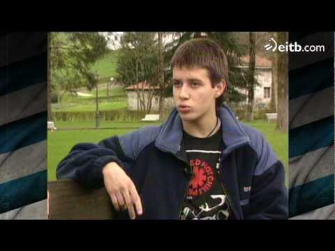 Mikel Aranburu 16 urterekin