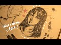How I Draw Face