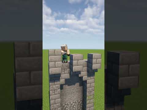 Better Castle Walls! #shorts #minecraftshorts