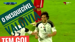 Gol de Valdivia pela Champions League Ásia também uma Bela assistência