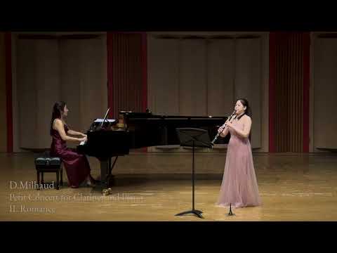 D. Milhaud Petit Concert for Clarinet and Piano