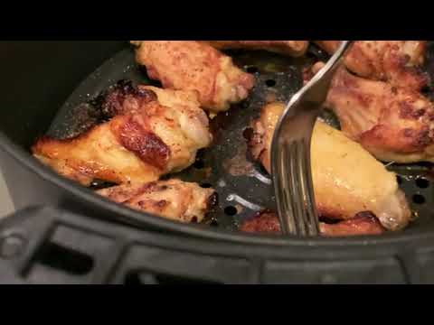 Crispy Chicken Wings in the Bella Pro Series Air Fryer
