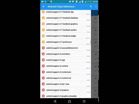 Offline Android API Reference Video