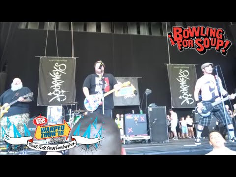 Stacy's Mom (Fountains of Wayne Cover) - Bowling for Soup LIVE at Warped Tour 2018 - Hartford, CT