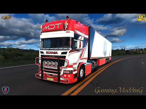 ETS2 1.57 | Realistic Driving | Scania R580 V8 – 6 Series | POV 4K ULTRA HD | #ets2