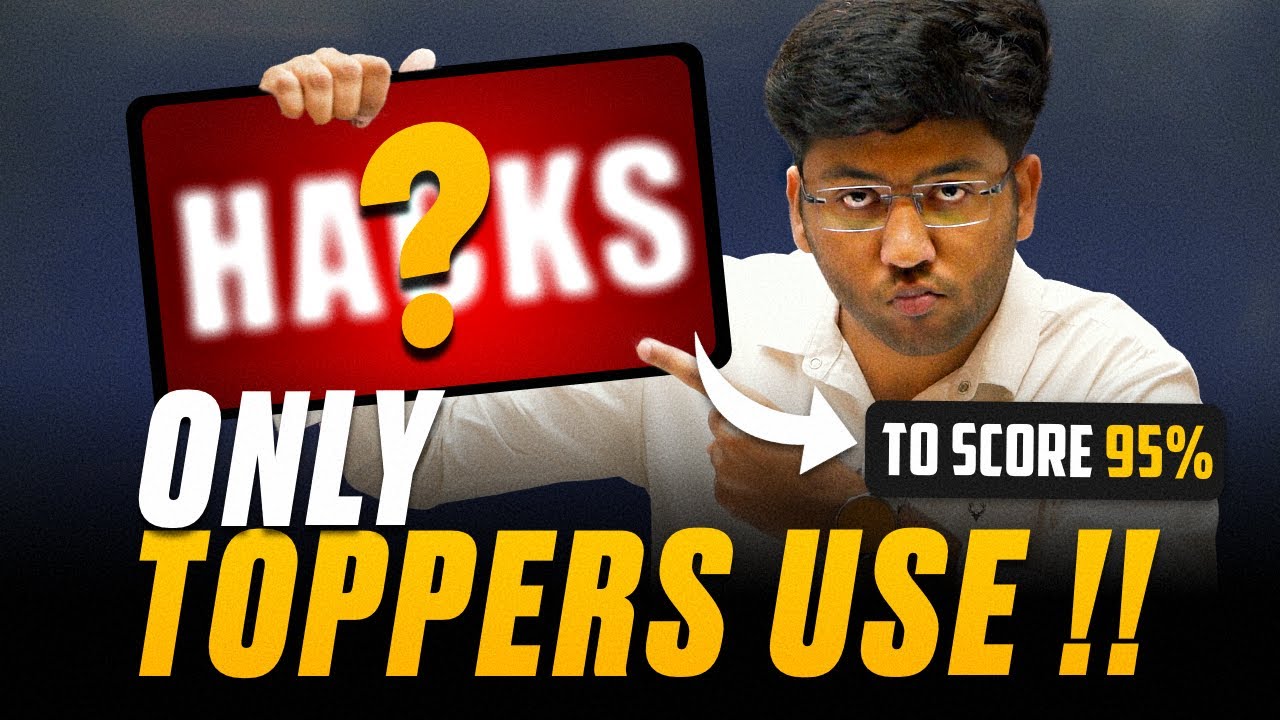 5 Hack to Study Smart 🔥 - Only Toppers Use 🤫 | Shobhit Nirwan