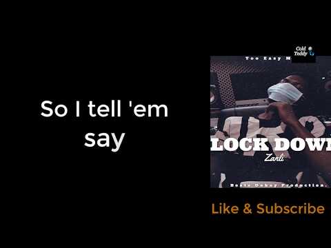 Zanli - lockdown (Lyrics)