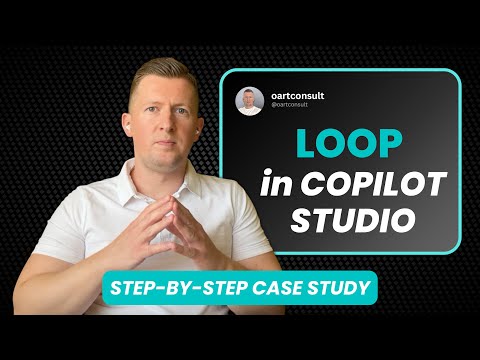 Loop in Microsoft Copilot Studio – with Condition & Go‑To Step Action (Full Case Study)