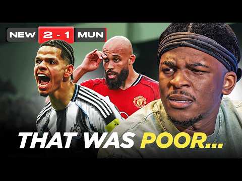 MAN UNITED LOSE TO 10 MEN..... AGAIN! | NEWCASTLE 2-1 MANCHESTER UNITED