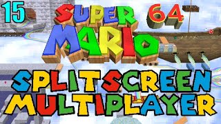 Super Mario 64 Splitscreen Multiplayer 120 Stars - Part 15
