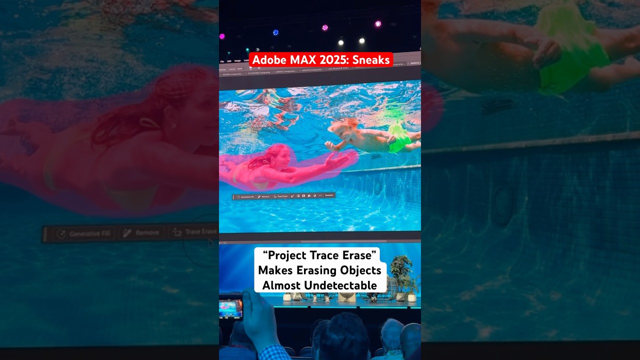 Adobe MAX 2025: Project Trace Erase Removes Objects Completely